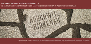 2014 08 02 Gedenkveranstaltung Sinti und Roma S1 01