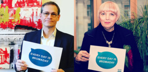 Michael Müller, Regierender Bürgermeister von Berlin, und Claudia Roth, Bundestagsvizepräsidentin, Fotos: privat