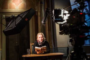 20.10.20 Making Off Vorlesetag mit Dagmar Manzel, Foto Marko Priske