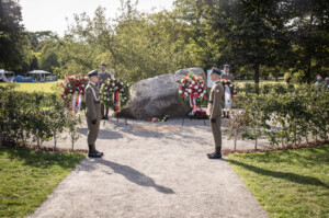 Gedenkversanstaltung zum 86. Jahrestag des deutschen Überfalls auf Polen 1939, © Stiftung Denkmal, Foto: Marko Priske