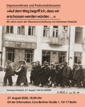 »Auf dem Weg begriff ich, dass wir erschossen werden würden …«