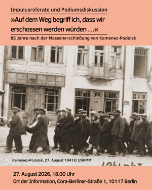 »Auf dem Weg begriff ich, dass wir erschossen werden würden …«