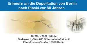 Gedenkveranstaltung Piaski