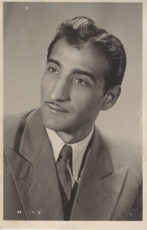 Bayreuth, um 1948: Porträtaufnahme Reinhard Florians. © Reinhard Florian