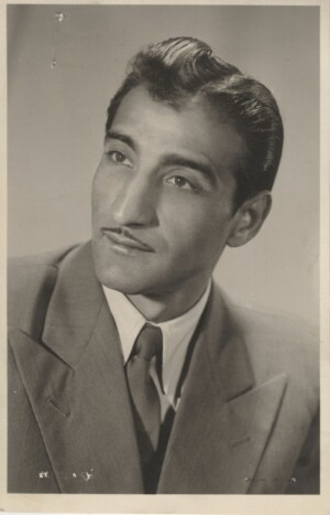 Bayreuth, um 1948: Porträtaufnahme Reinhard Florians. © Reinhard Florian