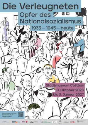 Verleugnete Plakat Cottbus randlos