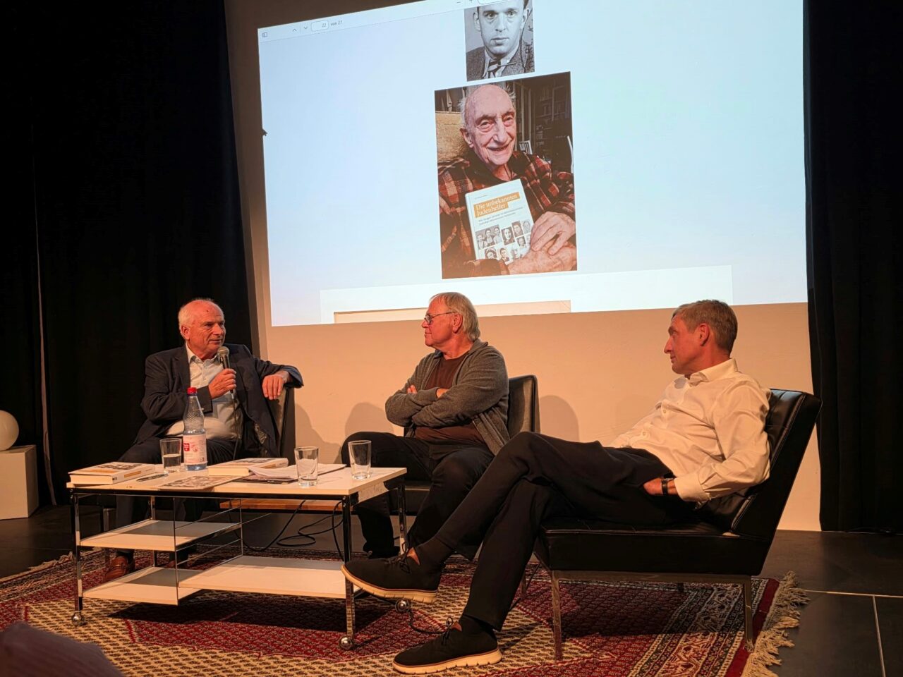 Großes Interesse an der Buchvorstellung »Die unbekannten Judenhelfer«