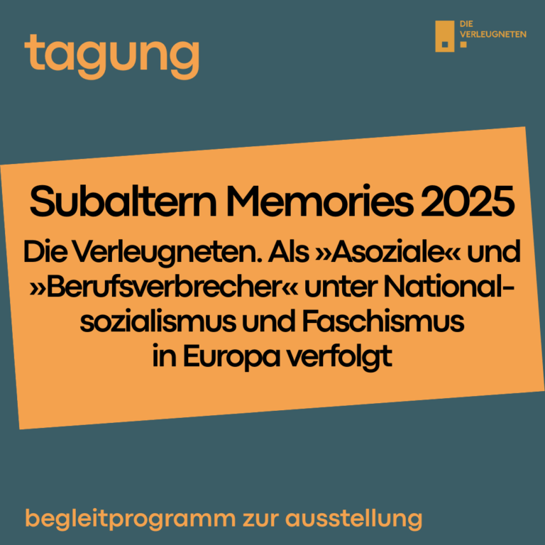 Conference: Subaltern Memories 2025